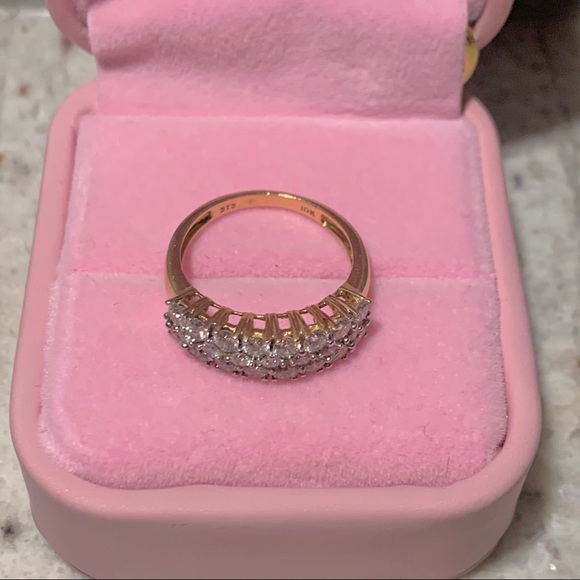 SOLD 1.2 CT Diamond band - Picture 4 of 7